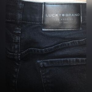 Lucky Brand High Rise Boot Charlie black jeans in size 4/27 R